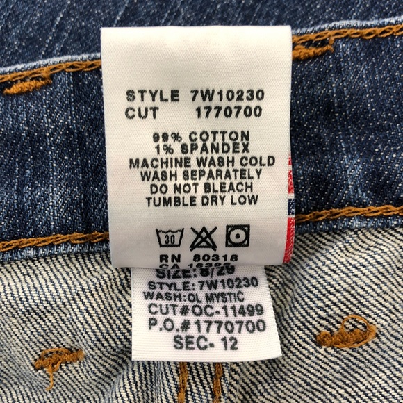 Lucky Brand Rider Fit Relaxed Jeans Regular Length - Picture 7 of 7